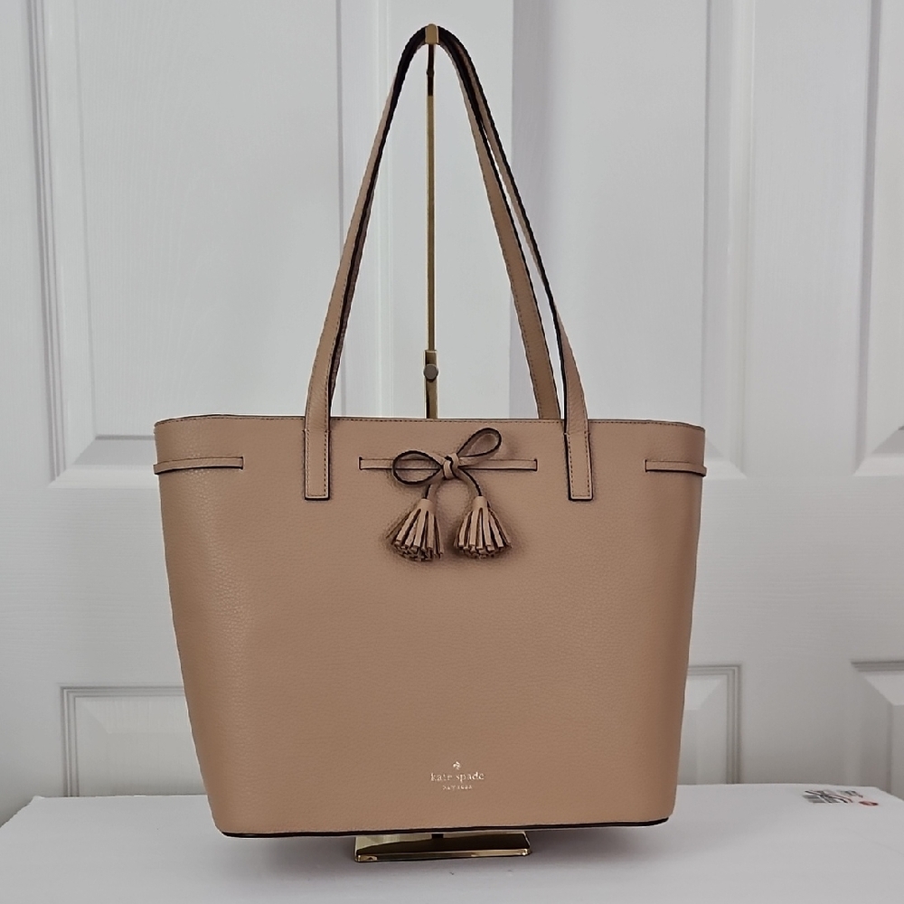 Kate Spade NY NWT "Hayes" Leather Tote